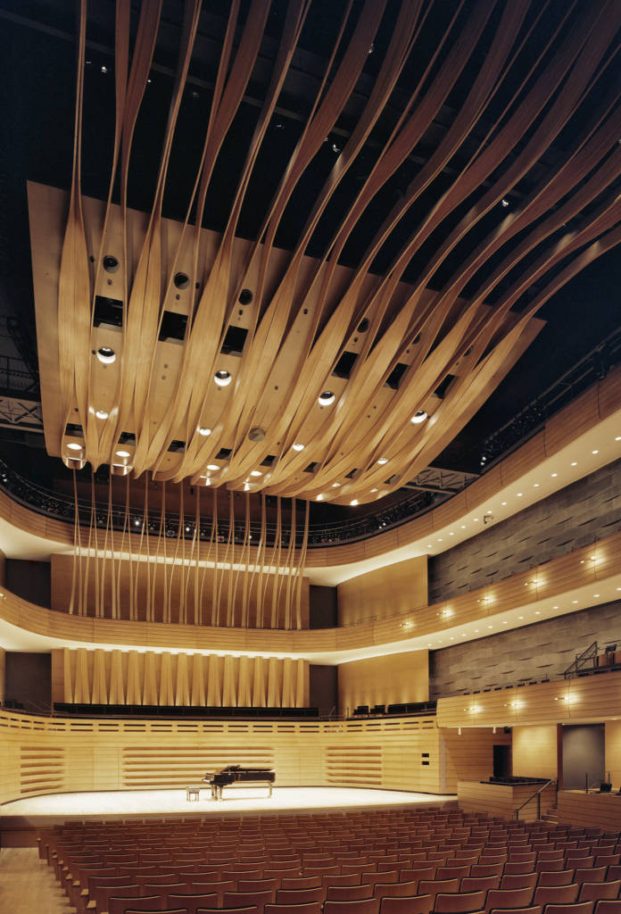 Royal Conservatory of Music Koerner Hall piano on stage