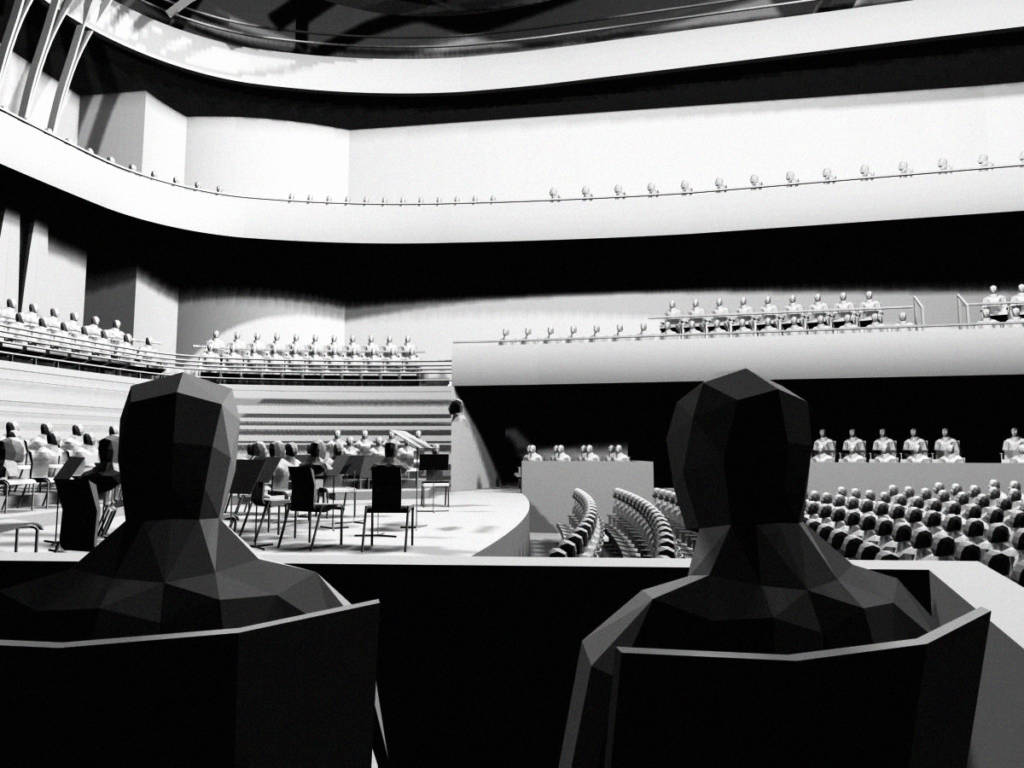Royal Conservatory of Music Koerner Hall 3D sightline study