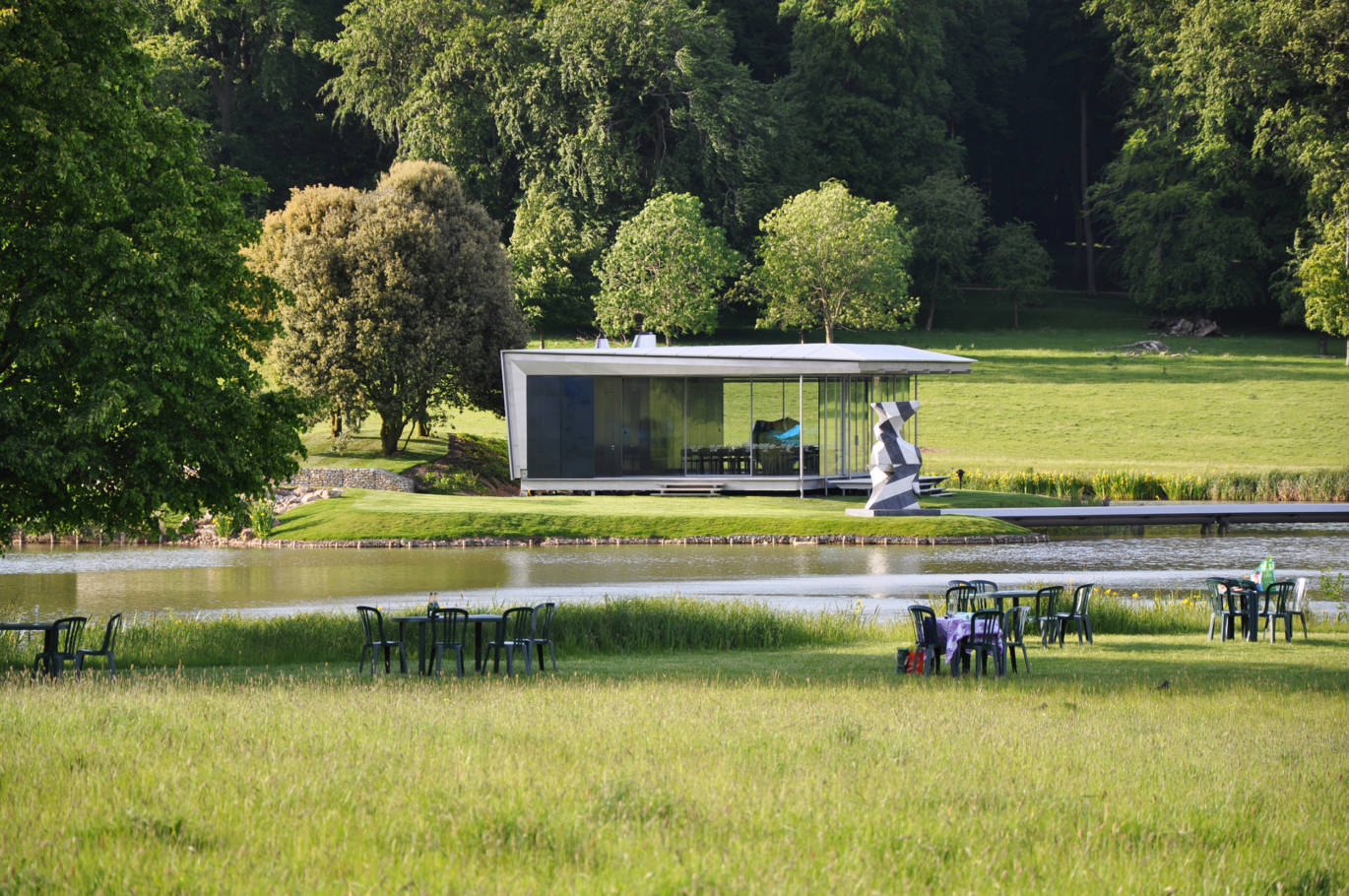 Garsington Island Pavilion Wormsley